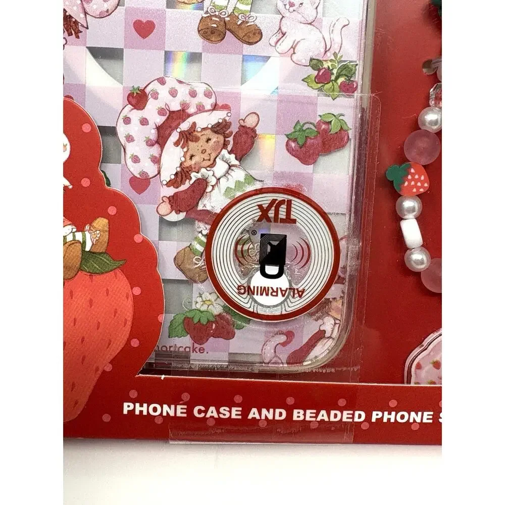 Strawberry Shortcake Skinny Dip iPhone 15 Pro Max Case Cover Beaded Strap Cover